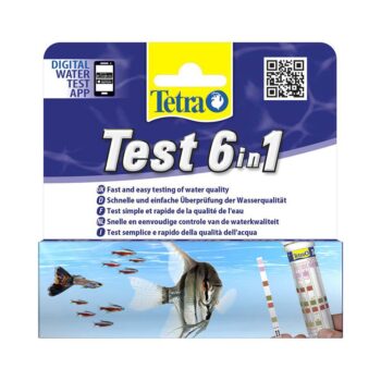 Tetra testset 6in1 25st GH/KH/NO2/NO3/PH/Cl2
